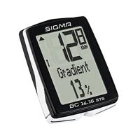 Sigma BC 14,16 STS Kilometerteller 14 functies - Zwart - thumbnail