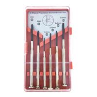 Precisie schroevendraaierset - 6 stuks - thumbnail