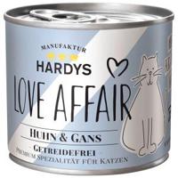 Hardys Love Affair kip en gans natvoer kat (blik) 24 x 200 g - thumbnail