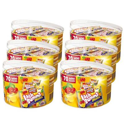 Nimm2 - Lachgummi Mini&apos;s - 6x 70 stuks