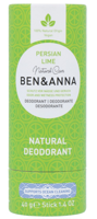 Ben & Anna Deodorant in papiertube - persian lime - 40 gram - thumbnail