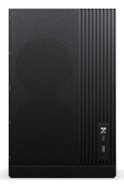 Phanteks XT M3 Mini-tower Behuizing, PC-behuizing, Gaming-behuizing Zwart