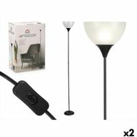 Vloerlamp GiftDecor CE13581-3(132) Wit Zwart 60 W 220-240 V 22 x 185 x 22 cm (2 Stuks) - thumbnail