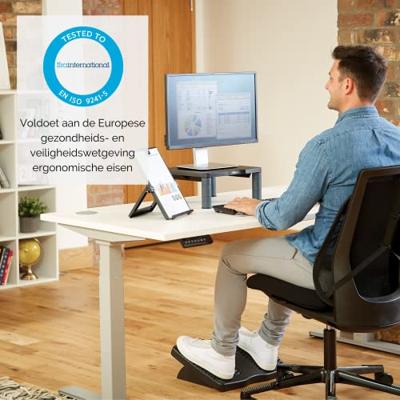Fellowes beeldschermhouder in de hoogte verstelbaar (min. 64 mm tot 165 mm) met basis uit plastic Fellowes beeldschermhouder in de hoogte verstelbaar (min. 64 mm tot 165 mm) met basis uit plastic