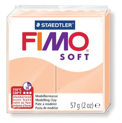Boetseerklei fimo soft 57 g perzik
