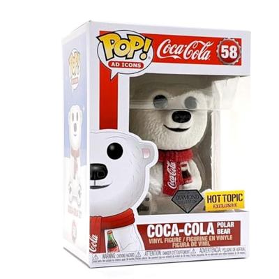 Coca-Cola Funko Pop Vinyl: Coca-Cola Polar Bear (Diamond Collection)