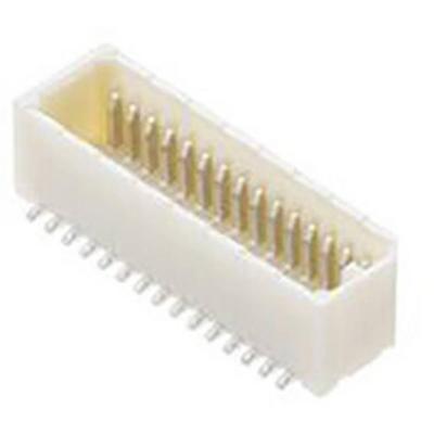 Molex 533071871 Male header, inbouw (standaard) Totaal aantal polen: 18 Rastermaat: 0.80 mm Inhoud: 1 stuk(s) Tape on Full reel