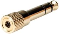 ROLINE GOLD Stereo Adapter 6.35 mm M - 3.5 mm F - thumbnail