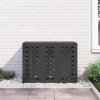 VidaXL Airconditioner hoes zwart 110 x 50 x 80 cm staal - thumbnail