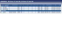 Homokineet reparatie set, aandrijfas ADM58946 - thumbnail