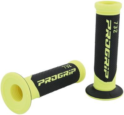 PROGRIP rubber handvat "732" rubber grip 732 ge/sw 125mm open fluo PROGRIP rubber handvat "732" rubber grip 732 ge/sw 125mm open fluo