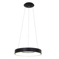 Steinhauer Hanglamp Ringlede Ø 48 cm 2695 zwart - thumbnail