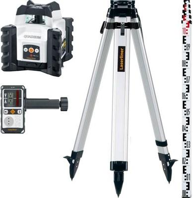 Laserliner quadrum compact 210s set 165cm rotatielaser - 053.510a Laserliner quadrum compact 210s set 165cm rotatielaser - 053.510a