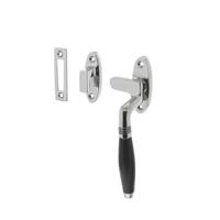 Intersteel Raamsluiting rechts Ton - chroom/ebbenhout - thumbnail