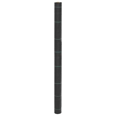 VidaXL Worteldoek 1,5x150 m polypropeen zwart VidaXL Worteldoek 1,5x150 m polypropeen zwart
