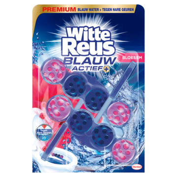 Witte Reus Toiletblok blauw actief bloesem 100 Gram