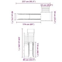 Speelhuis massief douglashout - thumbnail