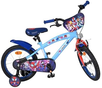 Spidey Und Seine Tollen Freunde Spidey kinderfiets - jongens - 16 inch - blauw Spidey Und Seine Tollen Freunde Spidey kinderfiets - jongens - 16 inch - blauw