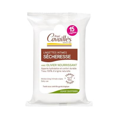 Roge Cavailles Hygiene Intime Lingettes Special Secheresse