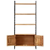 VidaXL Boekenkast met 4 schappen 80x30x180 cm massief acaciahout - thumbnail