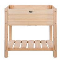 Esschert Design verhoogde kweekbak blank S - thumbnail