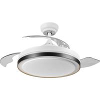 OSRAM HOMELIGHTING Ceiling Fan Retractable 1070 66W White Plafondventilator 66 W - thumbnail