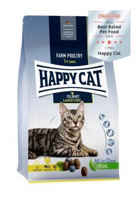 Happy Cat Adult Culinary Land Geflügel (met gevogelte) kattenvoer 10 kg