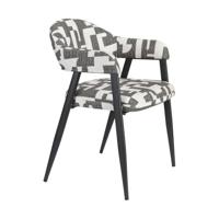 Dutchbone Eetkamerstoel 'Miyo' Geweven - thumbnail