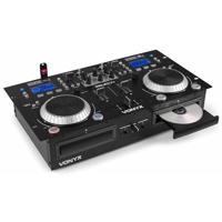 Vonyx CDJ500 Dubbele speler met versterker CD/MP3/USB/BT - thumbnail