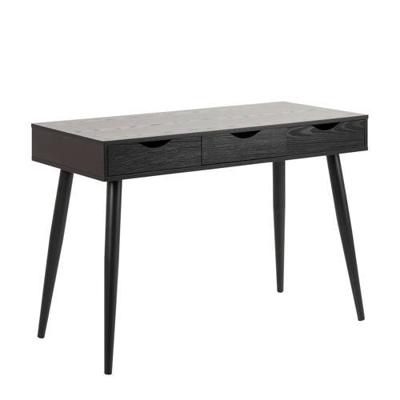 Bendt Bureau / sidetable 'Märta' 110 x 50cm, kleur Zwart Bendt Bureau / sidetable 'Märta' 110 x 50cm, kleur Zwart