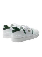 Lacoste T-Clip Sneakers Heren Wit/Groen - Maat 45 - Kleur: WitGroen | Soccerfanshop - thumbnail