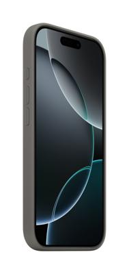 APPLE iPhone 16 Pro - Custodia in silicone con MagSafe - Grigio pietra