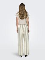 Only Onlsiesta Ss Knot Lin Bl Shirt Pnt Noos T-shirts Moonbeam - thumbnail