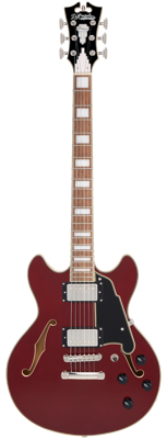 D&apos;angelico Premier Mini DC Burnt Red