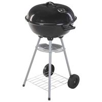 Kogelgrill - Houtskoolbarbecue - 46x78 - Zwart - thumbnail