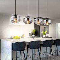 Globo HanglampChristiana 4-lichts zwart - 15547-4H - thumbnail