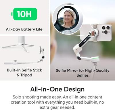 Insta360 Flow 2 Pro standard bundle summit white Insta360 Flow 2 Pro standard bundle summit white