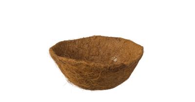 Kokosinlegvel voor hanging basket voorgevormd met waterkering dia. 30cm Nature - Nature Kokosinlegvel voor hanging basket voorgevormd met waterkering dia. 30cm Nature - Nature
