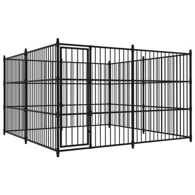 Hondenkennel voor buiten 300x300x185 cm