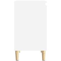 Wastafelkast 58x33x60 cm bewerkt hout wit - thumbnail