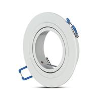 V-TAC VT-782RD-WH LED Inbouwspot - GU10 - IP20 - Wit - thumbnail