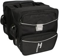 Haberland dubbele tas "touring max" twin bags touring td6400 black,33l - thumbnail