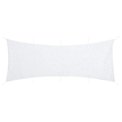 VidaXL Camouflagenet met opbergzak 833x297 cm wit