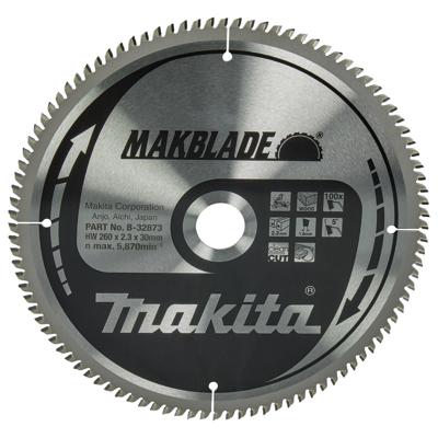 Makita Afkortzaagblad voor Hout | Makblade | Ø 305mm Asgat 30mm 100T - B-32889 Makita Afkortzaagblad voor Hout | Makblade | Ø 305mm Asgat 30mm 100T - B-32889