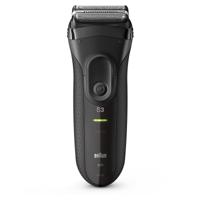 Braun Series 3 ProSkin 3020s Elektrisch Scheerapparaat, Zwart - Oplaadbaar Scheerapparaat - thumbnail