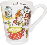 Blond Amsterdam koffiemok aardewerk mazagran 10x13cm multi - thumbnail