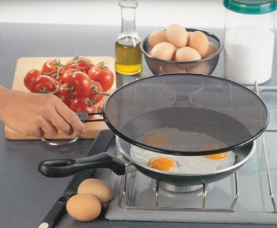 Metaltex Futura Antispatscherm 29 cm Zwart