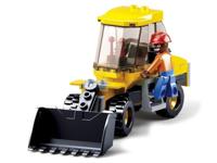 Sluban Wheel Loader bouwstenen set (M38-B0377B) - thumbnail