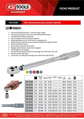 KS Tools 516.5150 516.5150 Momentsleutel