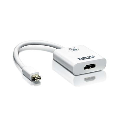 ATEN Mini DisplayPort Kabel Mini-DisplayPort Male - HDMI-Uitgang 0.15 m Wit ATEN Mini DisplayPort Kabel Mini-DisplayPort Male - HDMI-Uitgang 0.15 m Wit